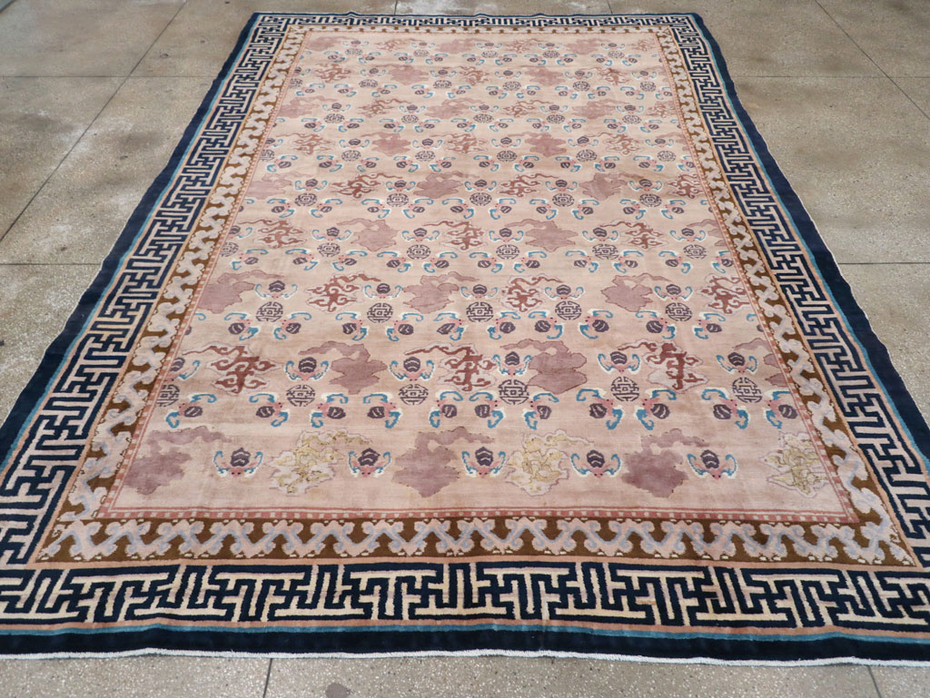 Antique Chinese Peking Room Size Carpet, No.30763 - Gsblank