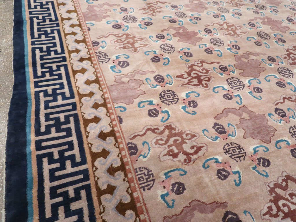 Antique Chinese Peking Room Size Carpet, No.30763 - Gsblank