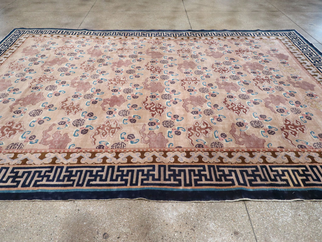 Antique Chinese Peking Room Size Carpet, No.30763 - Gsblank