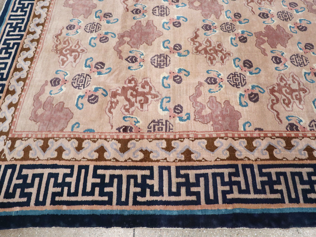 Antique Chinese Peking Room Size Carpet, No.30763 - Gsblank