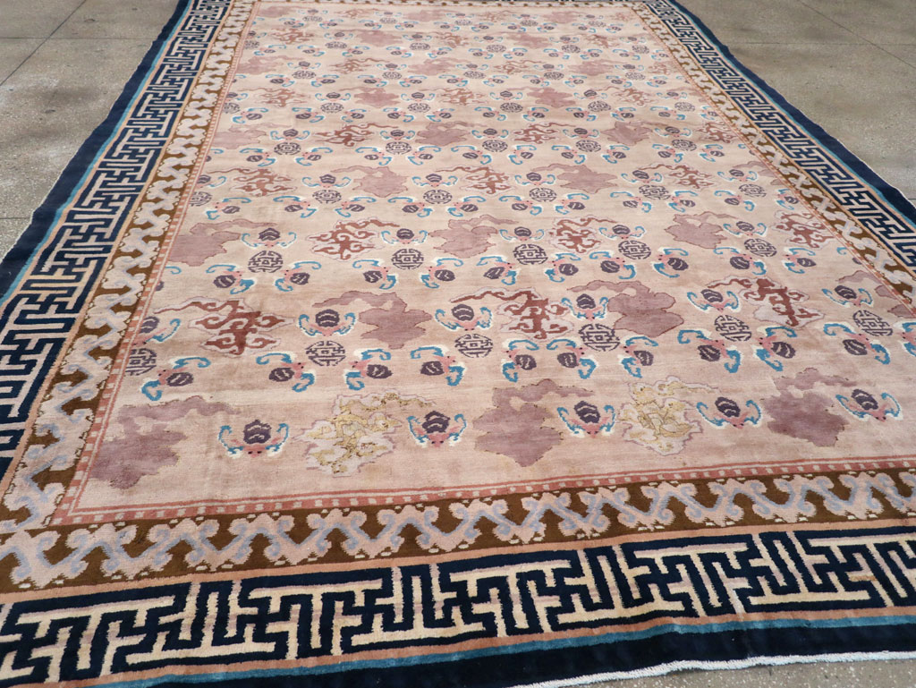 Antique Chinese Peking Room Size Carpet, No.30763 - Gsblank