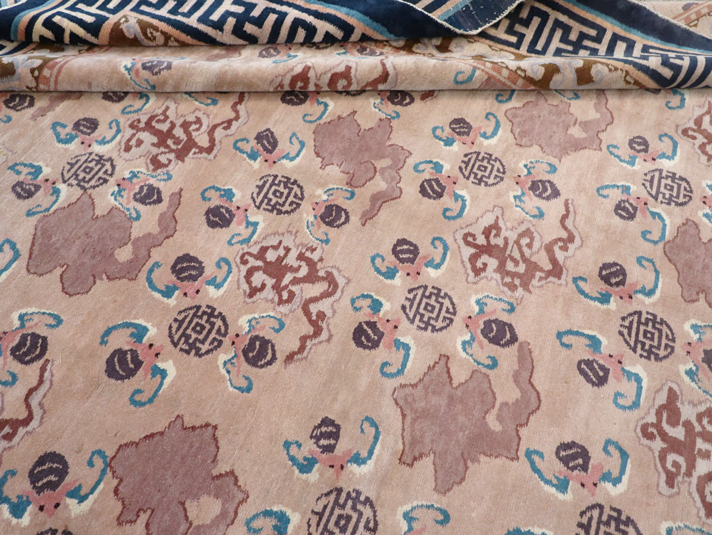 Antique Chinese Peking Room Size Carpet, No.30763 - Gsblank