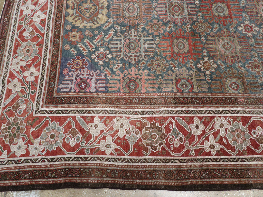 Antique Persian Malayer Wide Gallery Runner, No.30764 - Gsblank
