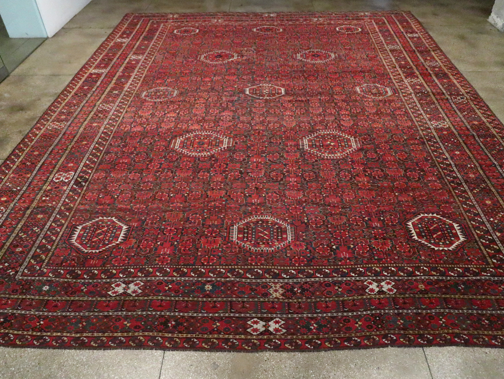 Antique  Beshir Carpet, No.30766 - Gsblank