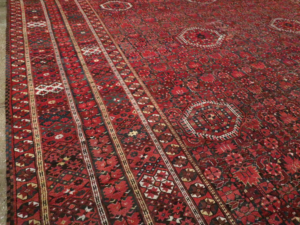 Antique  Beshir Carpet, No.30766 - Gsblank