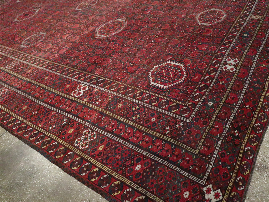 Antique  Beshir Carpet, No.30766 - Gsblank