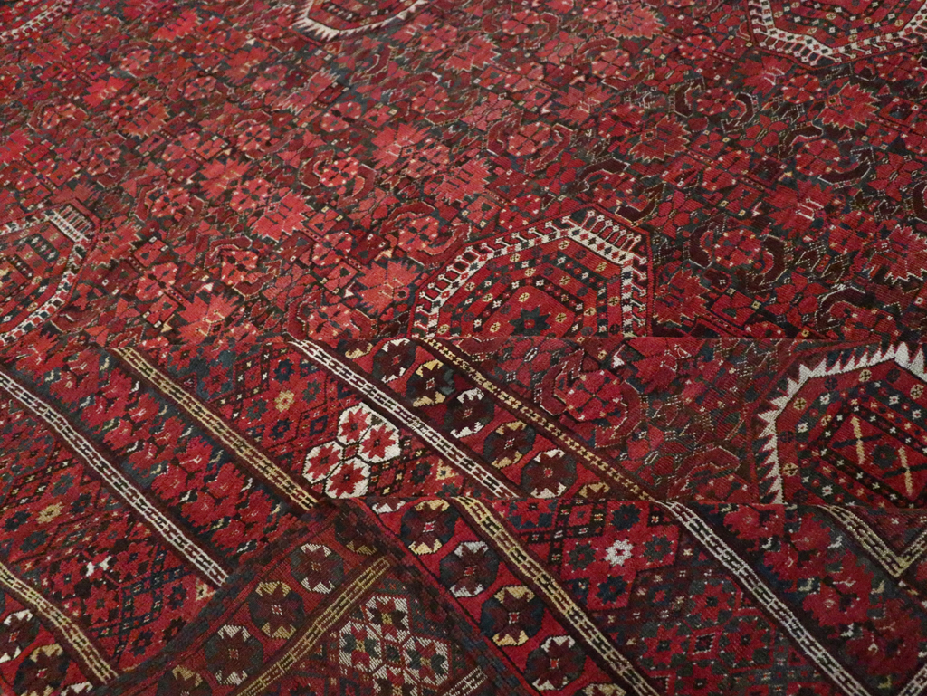 Antique  Beshir Carpet, No.30766 - Gsblank