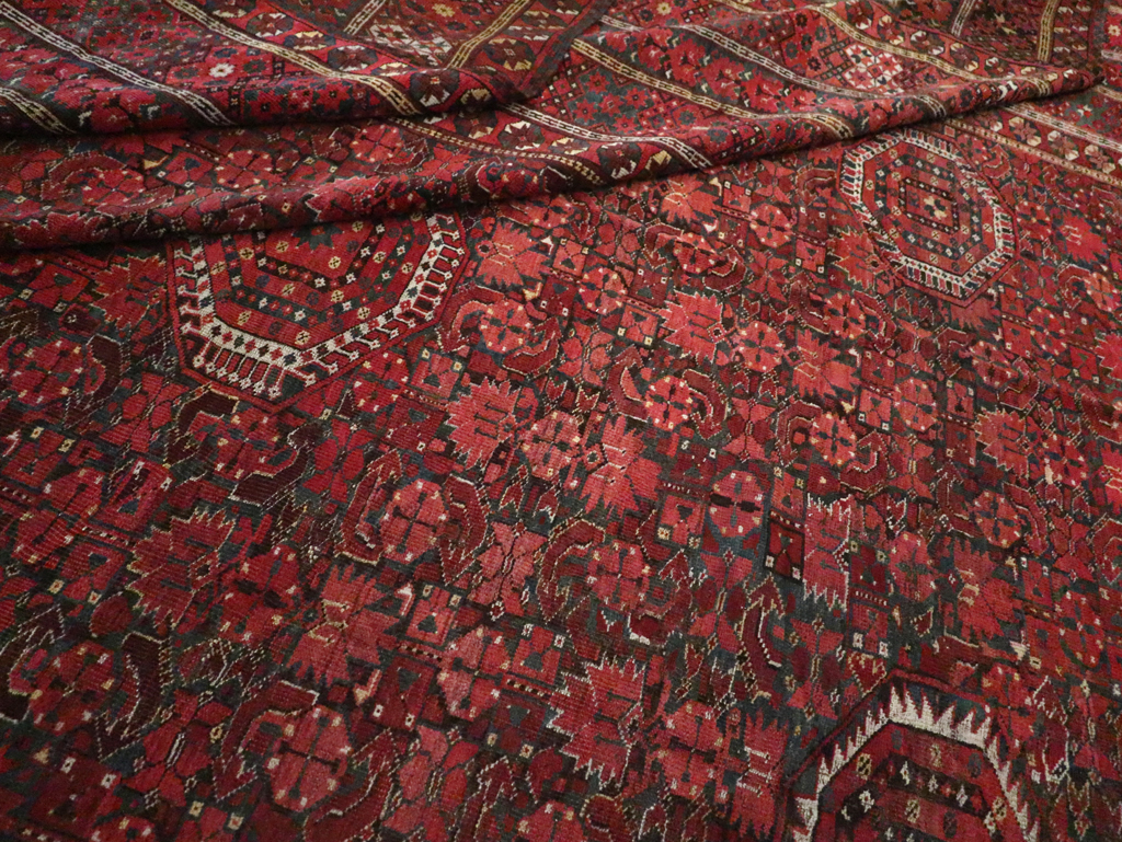 Antique  Beshir Carpet, No.30766 - Gsblank