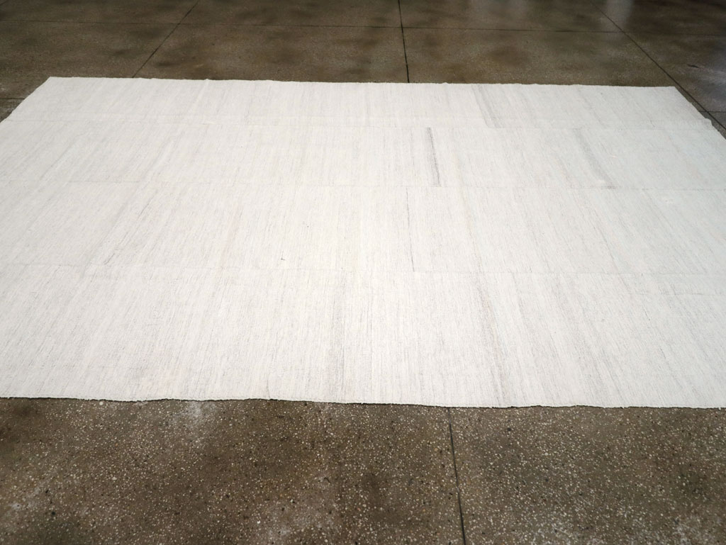 Vintage Turkish Flatweave Kilim Room Size Carpet, No.30774 - Gsblank