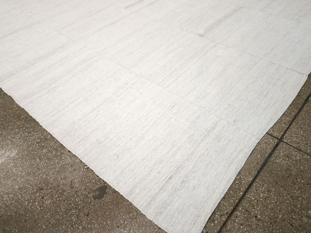 Vintage Turkish Flatweave Kilim Room Size Carpet, No.30774 - Gsblank