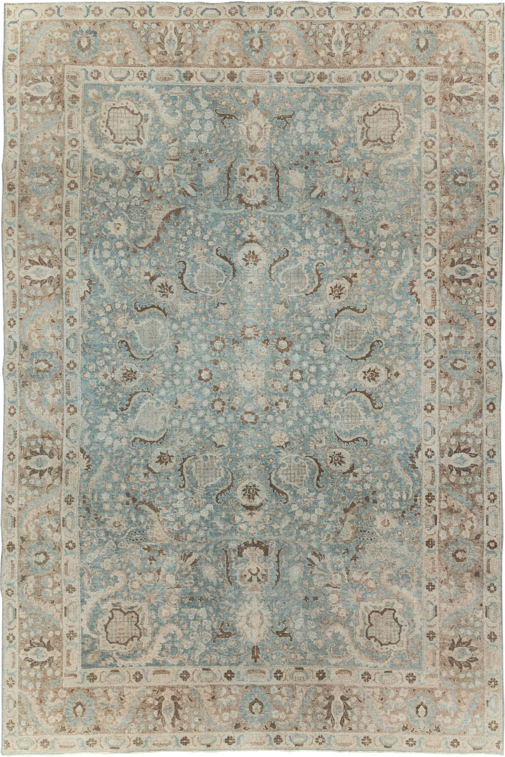 Antique Persian Tabriz Carpet, No.30776 - Gsblank