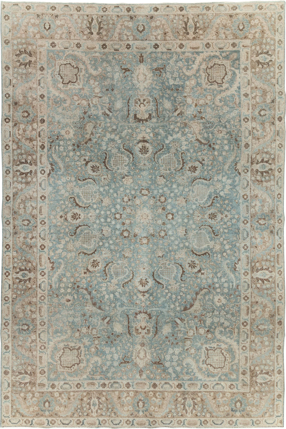 Antique Persian Tabriz Carpet, No.30776 - Gsblank