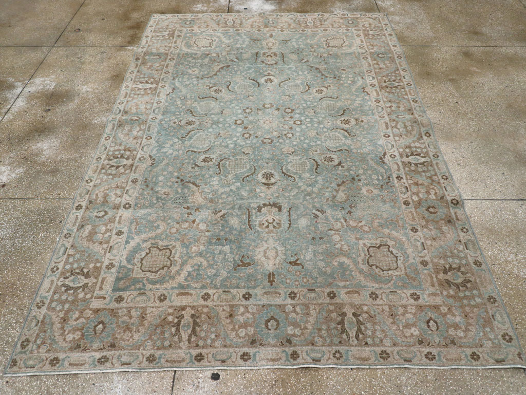 Antique Persian Tabriz Carpet, No.30776 - Gsblank