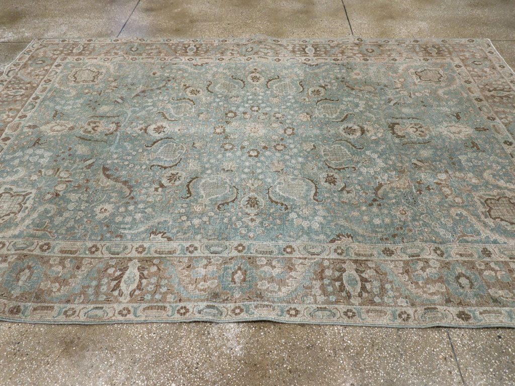 Antique Persian Tabriz Carpet, No.30776 - Gsblank
