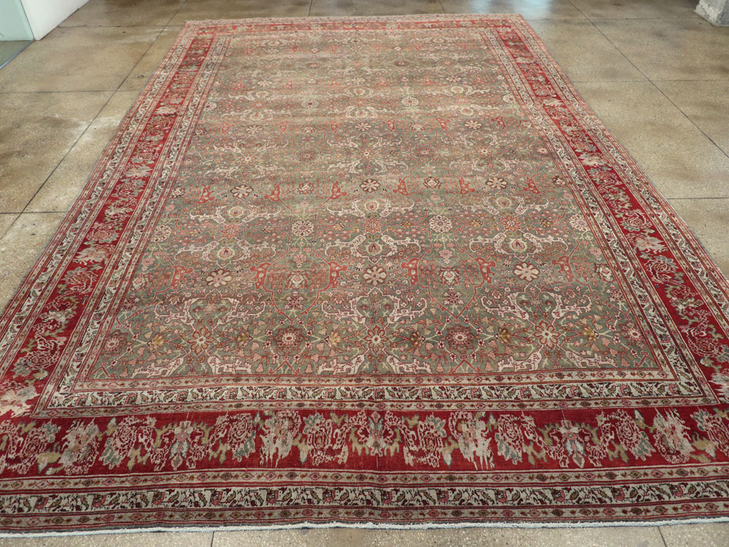 Antique Persian Bidjar Large Carpet, No.30778 - Gsblank