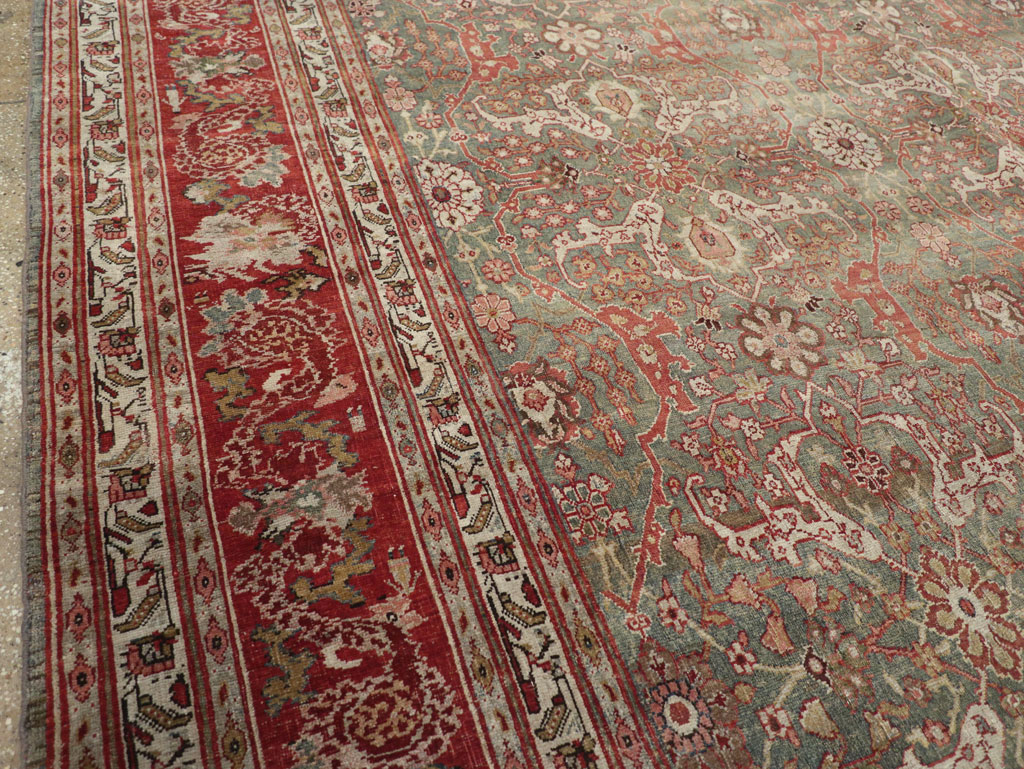 Antique Persian Bidjar Large Carpet, No.30778 - Gsblank