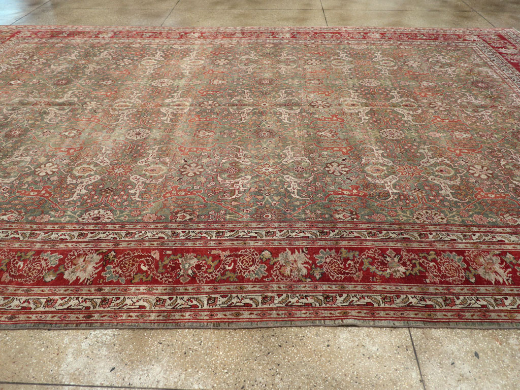 Antique Persian Bidjar Large Carpet, No.30778 - Gsblank