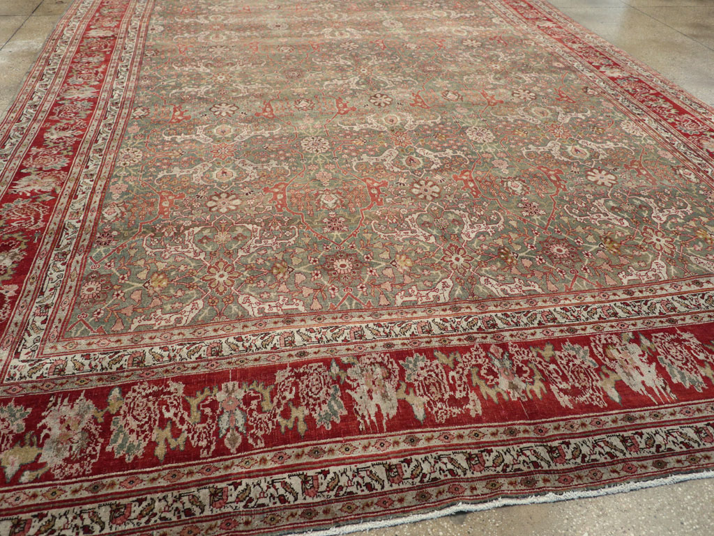 Antique Persian Bidjar Large Carpet, No.30778 - Gsblank