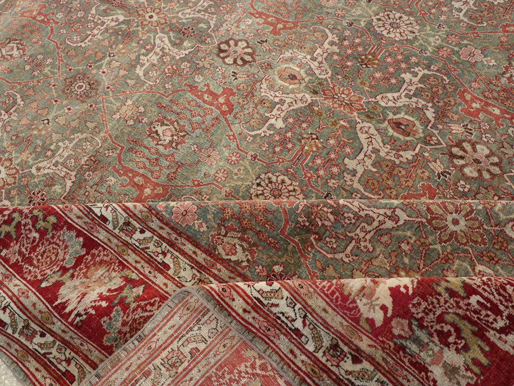 Antique Persian Bidjar Large Carpet, No.30778 - Gsblank