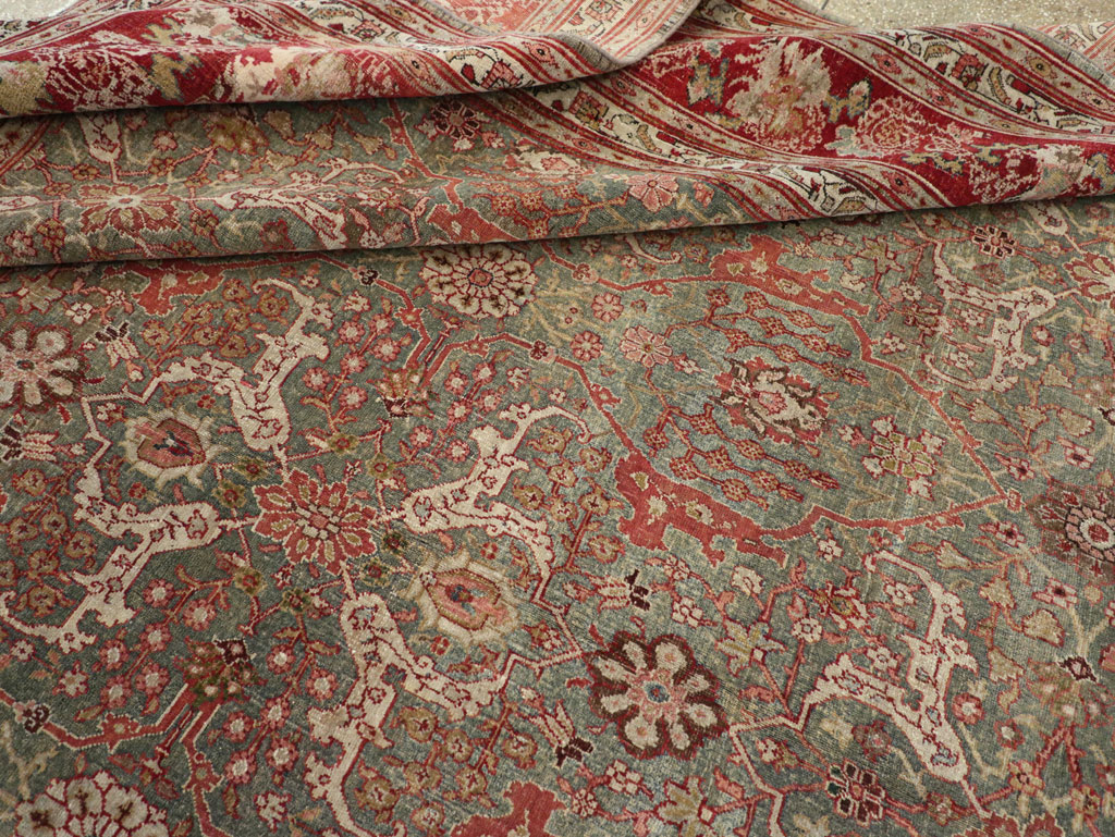 Antique Persian Bidjar Large Carpet, No.30778 - Gsblank