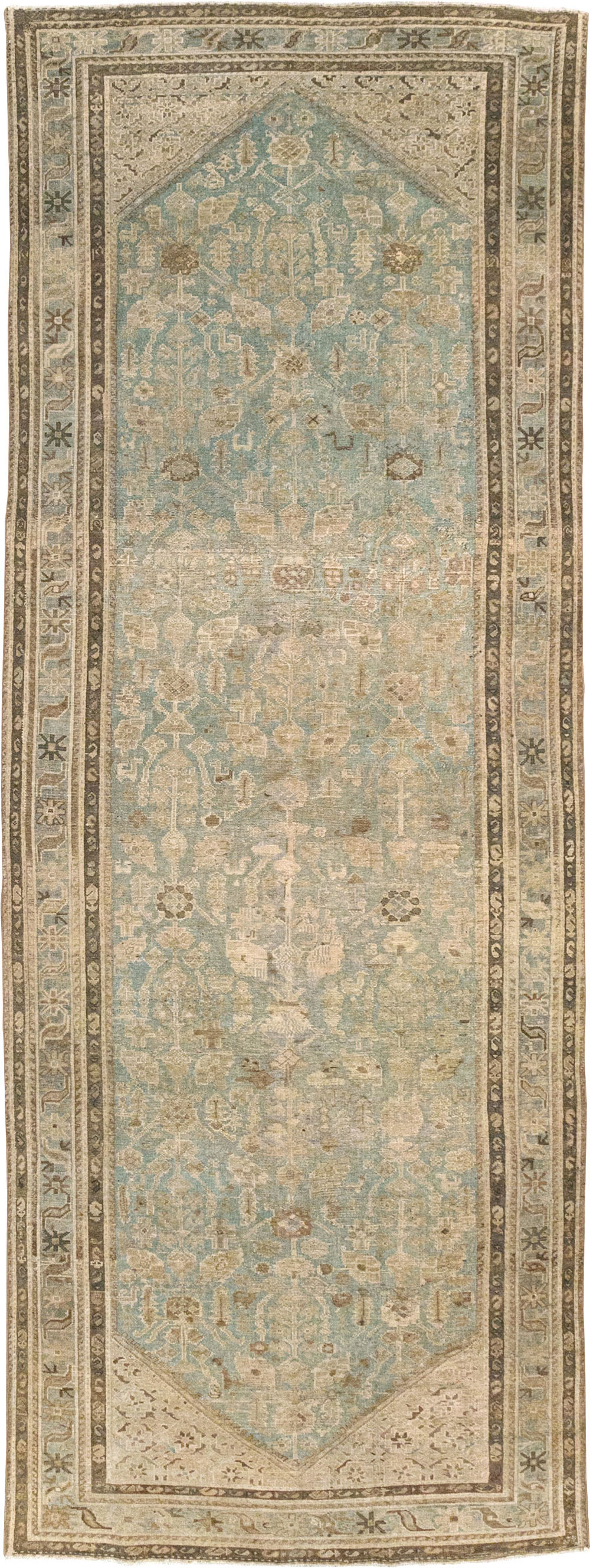 Vintage Persian Malayer Rug, No.30779 - Gsblank