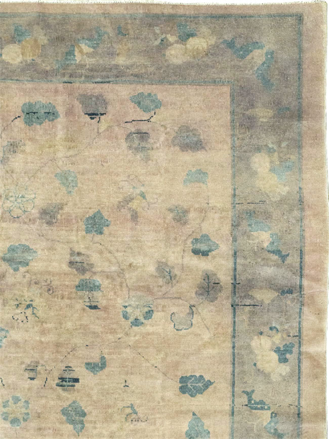 Vintage Chinese Room Size Carpet, No.30785 - Gsblank