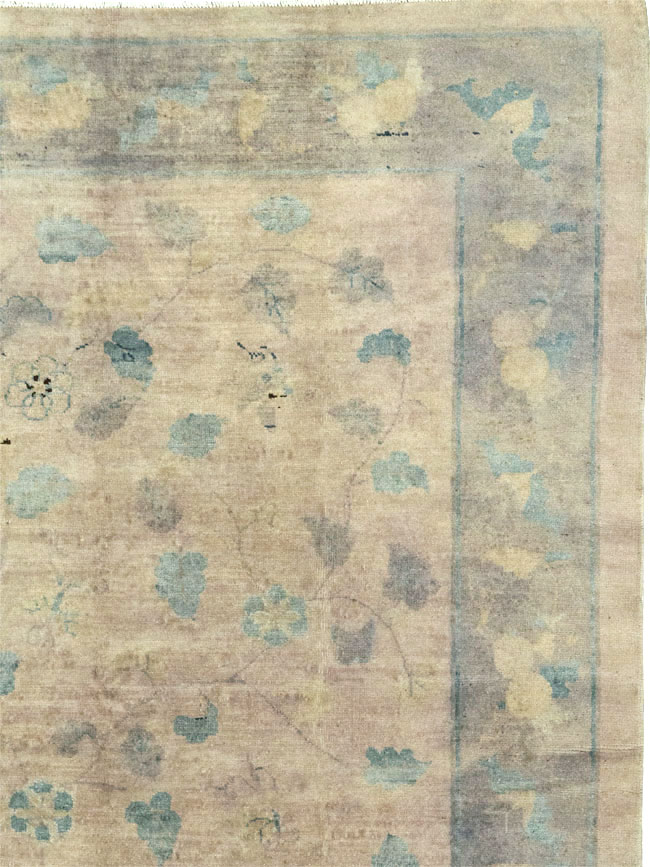 Vintage Chinese Room Size Carpet, No.30785 - Gsblank