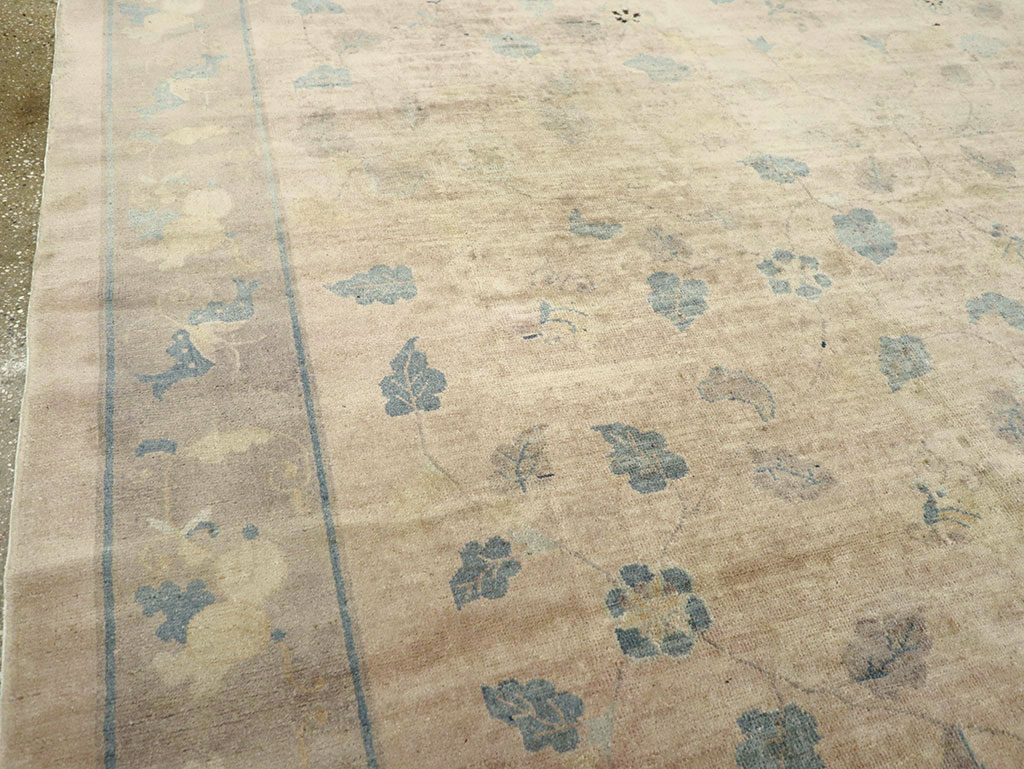 Vintage Chinese Room Size Carpet, No.30785 - Gsblank
