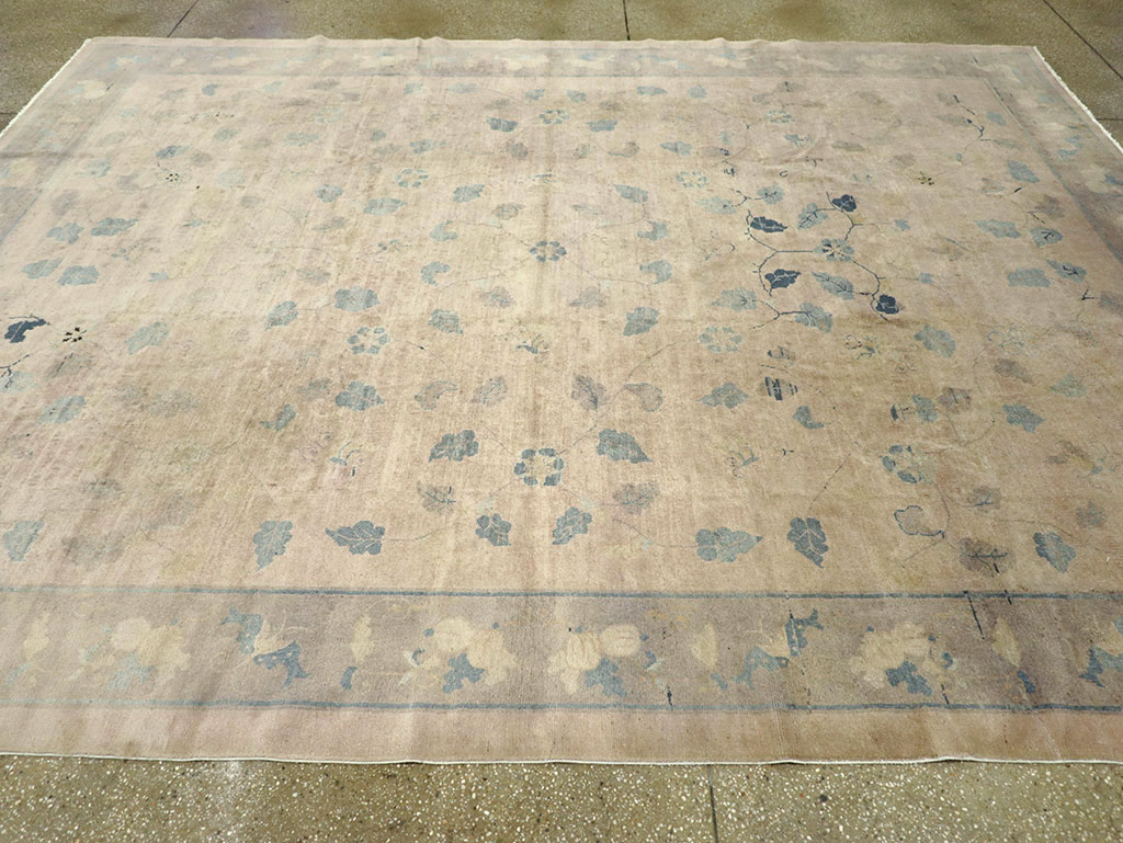 Vintage Chinese Room Size Carpet, No.30785 - Gsblank