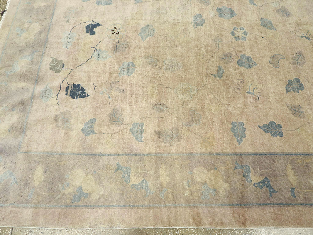 Vintage Chinese Room Size Carpet, No.30785 - Gsblank
