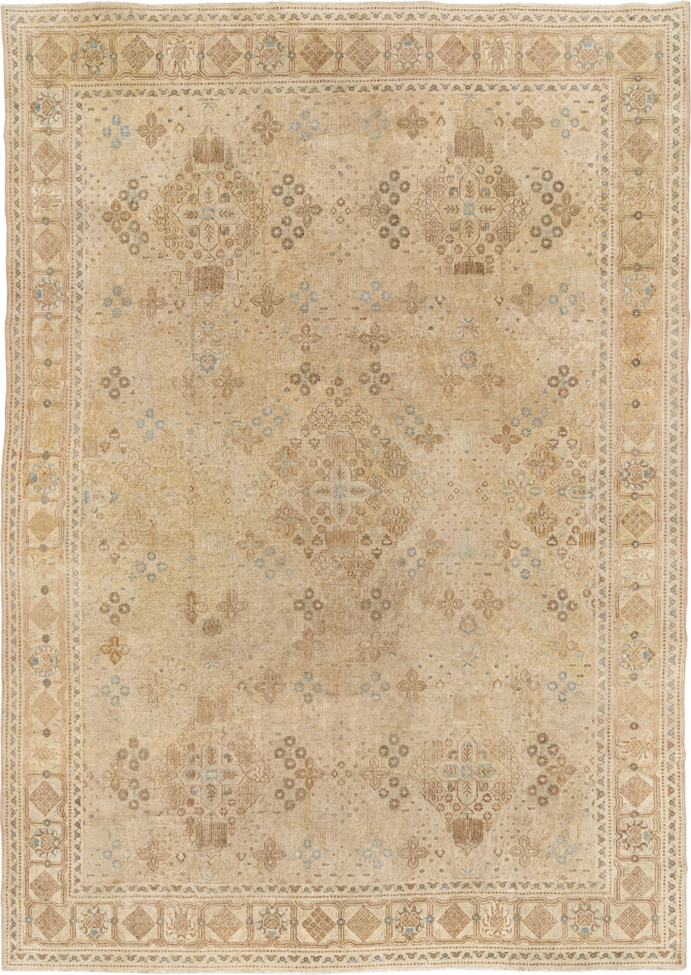 Vintage Persian Joshegan Room Size Carpet, No.30786 - Gsblank