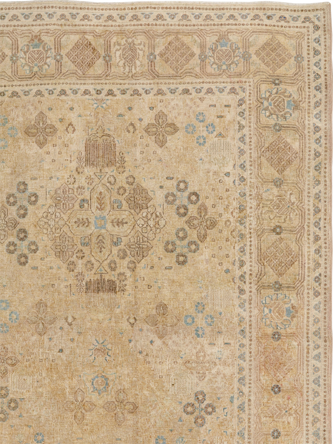 Vintage Persian Joshegan Room Size Carpet, No.30786 - Gsblank