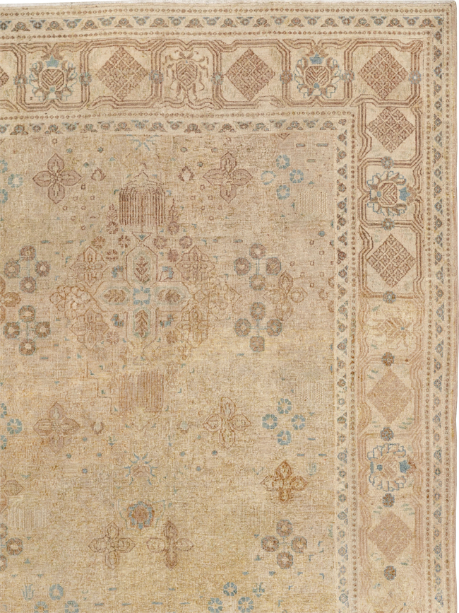 Vintage Persian Joshegan Room Size Carpet, No.30786 - Gsblank