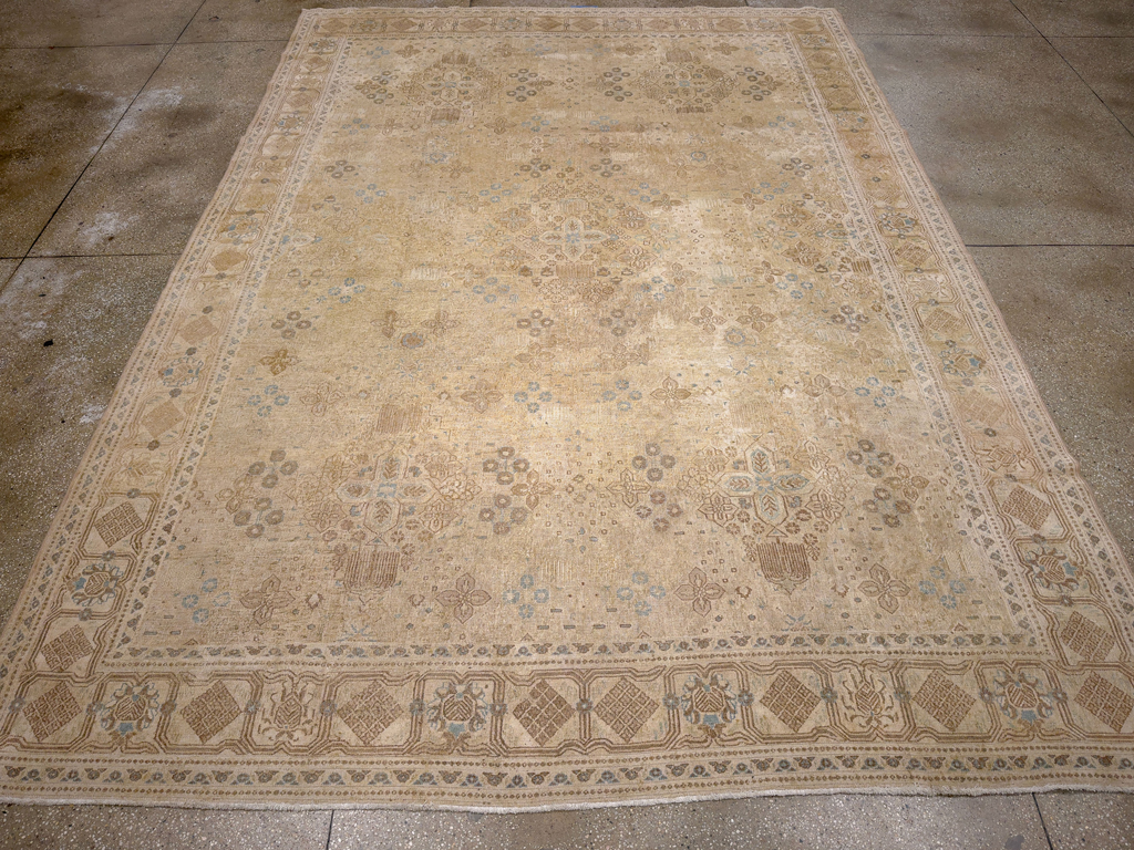 Vintage Persian Joshegan Room Size Carpet, No.30786 - Gsblank