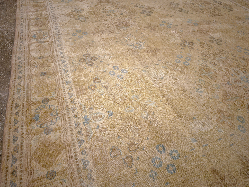 Vintage Persian Joshegan Room Size Carpet, No.30786 - Gsblank