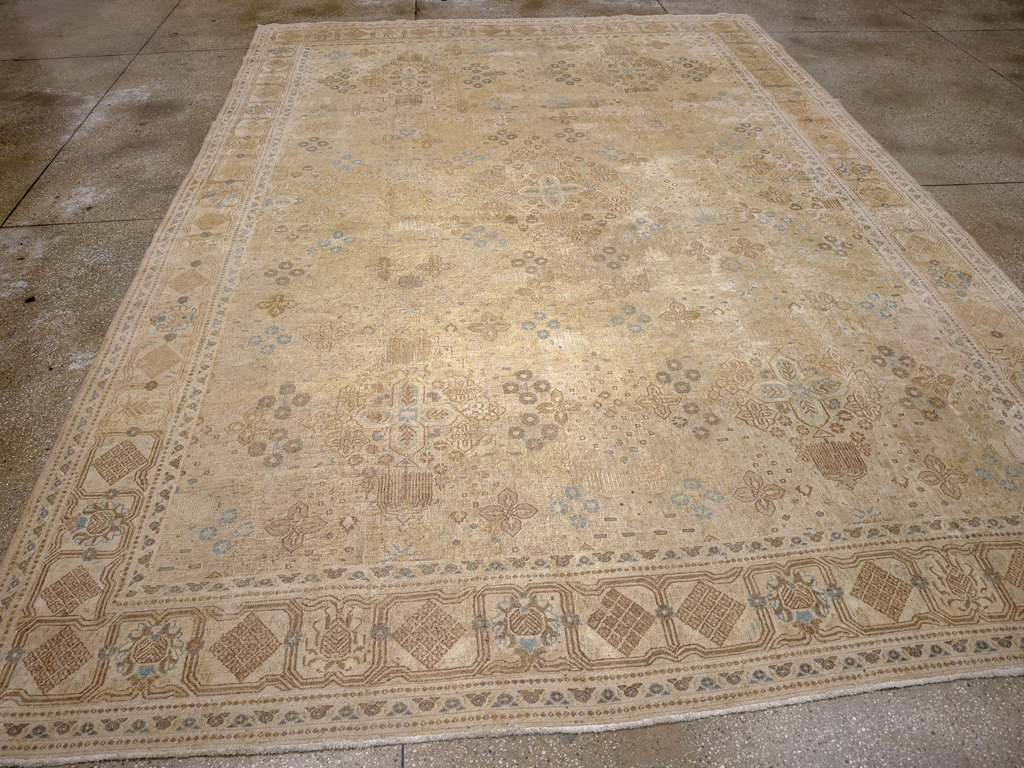 Vintage Persian Joshegan Room Size Carpet, No.30786 - Gsblank