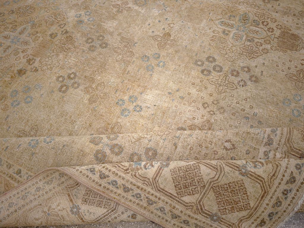 Vintage Persian Joshegan Room Size Carpet, No.30786 - Gsblank