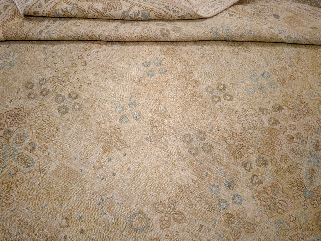 Vintage Persian Joshegan Room Size Carpet, No.30786 - Gsblank