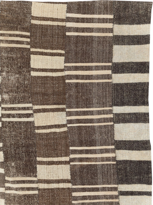Modern Turkish Flatweave Kilim, No.30789 - Gsblank