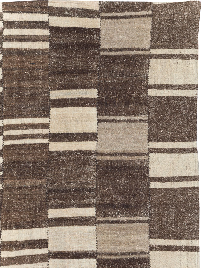 Modern Turkish Flatweave Kilim, No.30789 - Gsblank