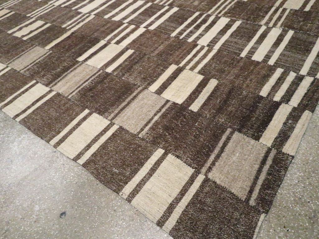 Modern Turkish Flatweave Kilim, No.30789 - Gsblank