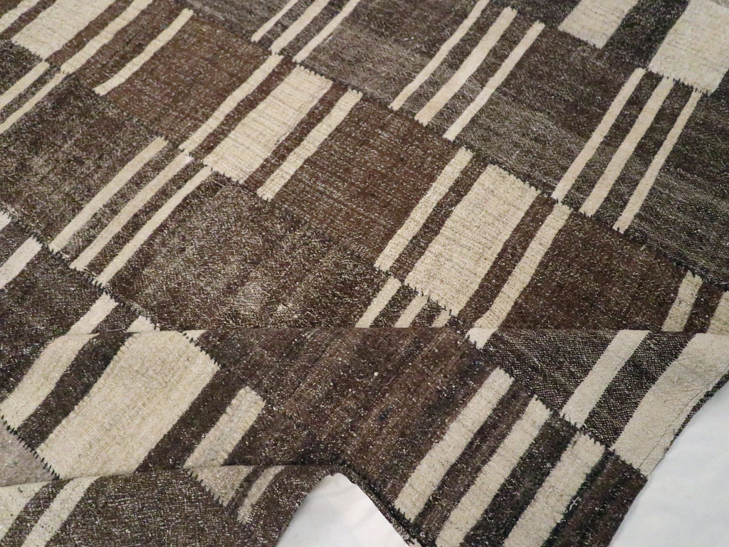 Modern Turkish Flatweave Kilim, No.30789 - Gsblank