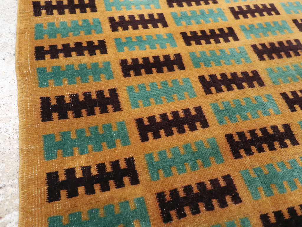 Vintage Turkish Anatolian Deco Rug, No.30794 - Gsblank