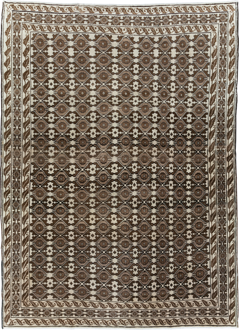 Vintage Turkish Anatolian Accent Carpet, No.30795 - Gsblank