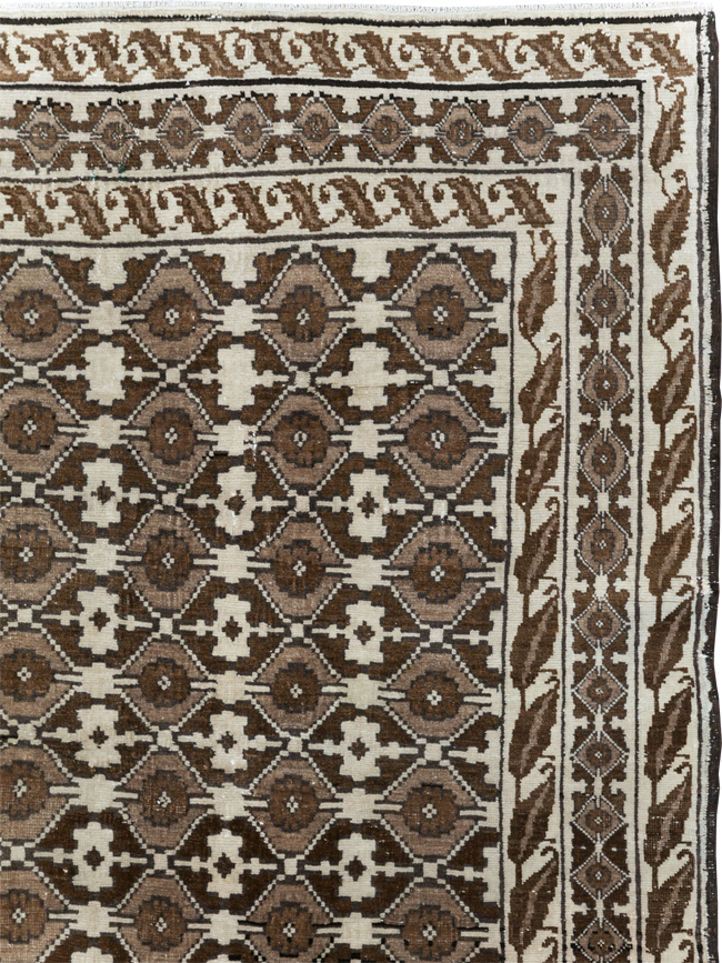 Vintage Turkish Anatolian Accent Carpet, No.30795 - Gsblank