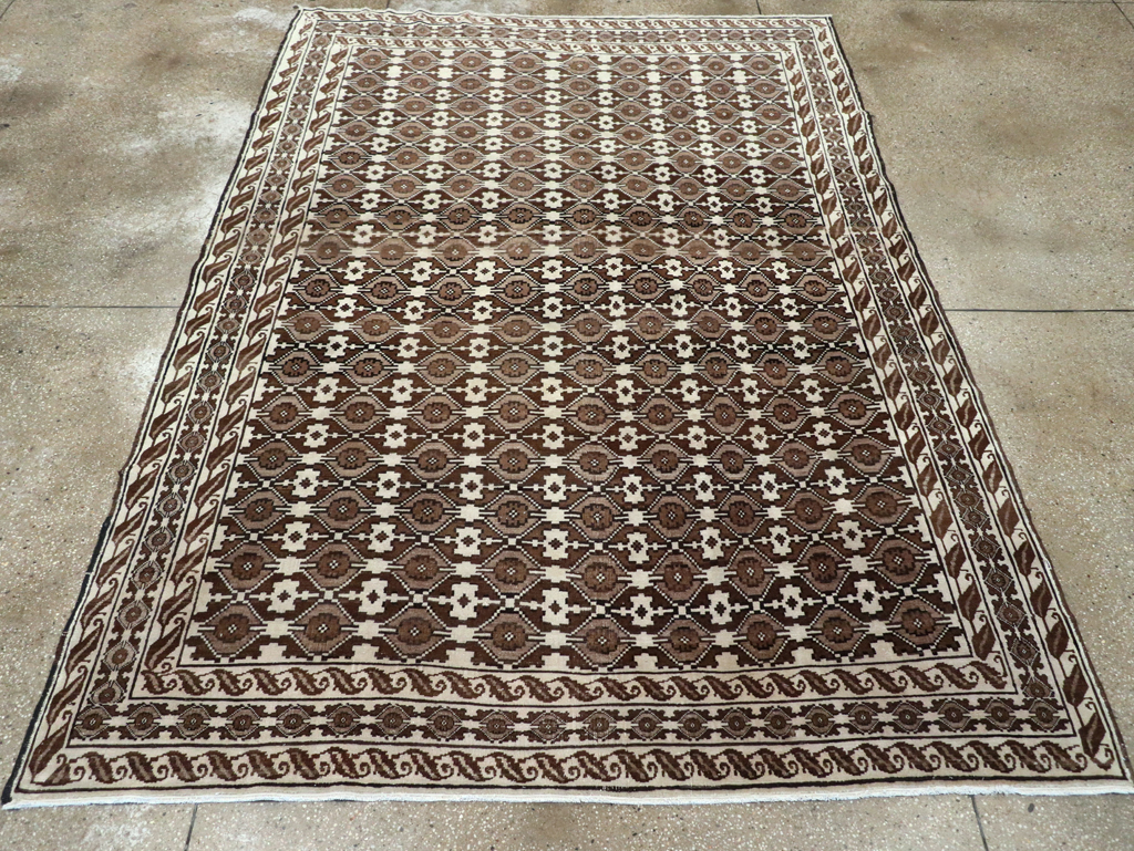 Vintage Turkish Anatolian Accent Carpet, No.30795 - Gsblank