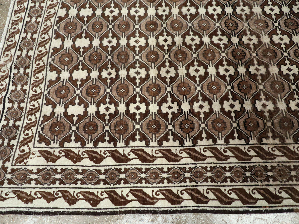 Vintage Turkish Anatolian Accent Carpet, No.30795 - Gsblank