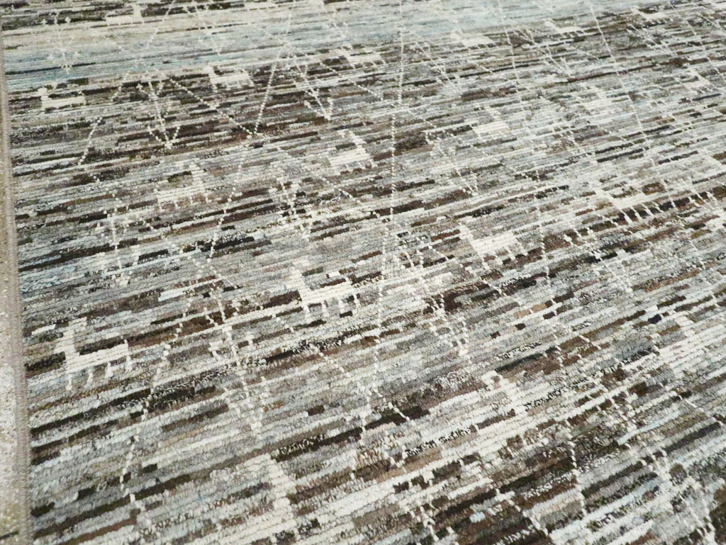 Moroccan Inspired Turkish Room Size Carpet, No.30802 - Gsblank