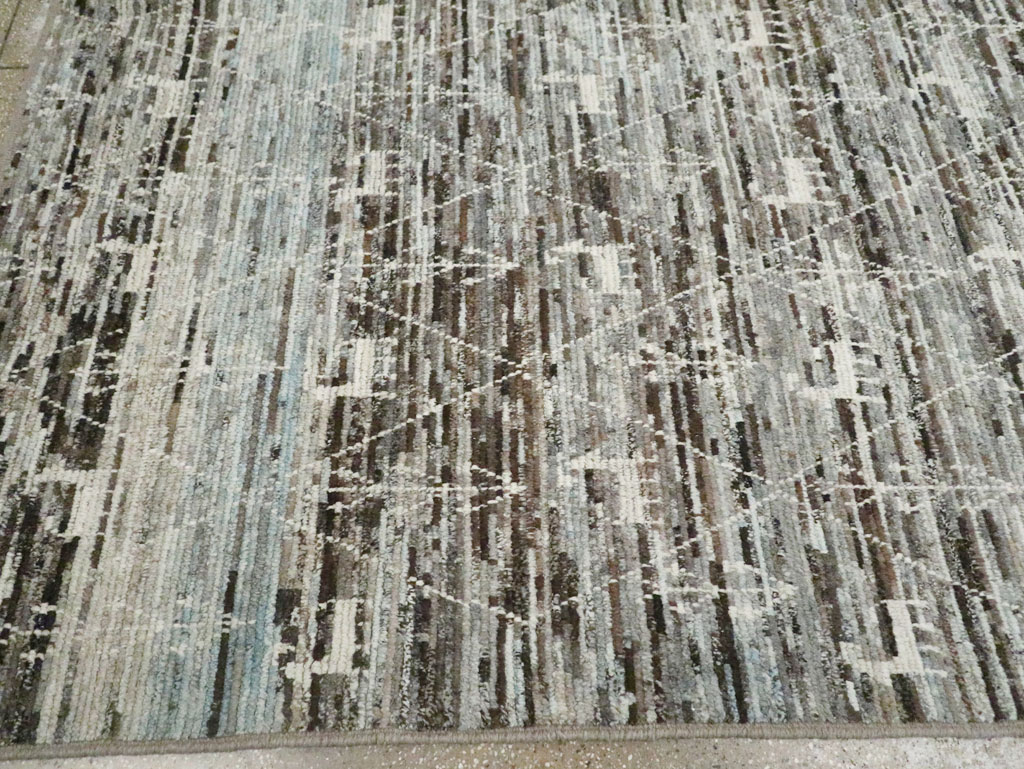 Moroccan Inspired Turkish Room Size Carpet, No.30802 - Gsblank