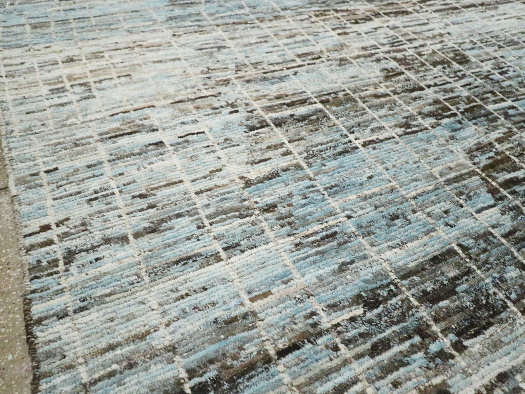 Moroccan Inspired Contemporary Turkish Room Size Carpet, No.30804 - Gsblank